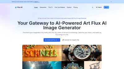 Flux Image AI - AI tool for Generative Art