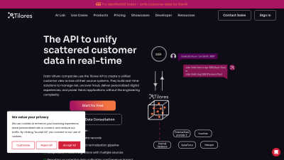 Tilores - AI tool for Analytics & Data
