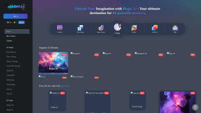MagicAI_flux image and ai video generator - AI tool for Content Creation