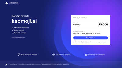 Kaomoji - AI tool for AI Assistants
