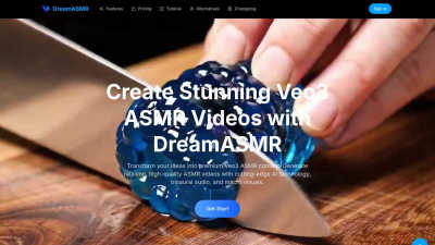 DreamASMR - AI tool for Audio & Music