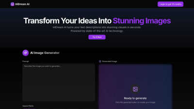 HiDream AI - AI tool for Design Tools