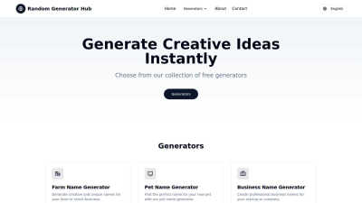 Random Generator Hub - AI tool for Accessibility