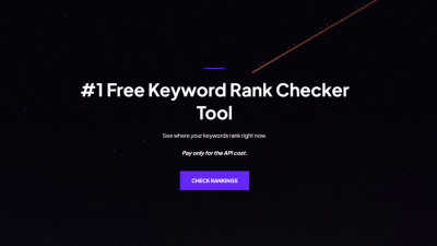 Keyword Rank Checker - AI tool for SEO