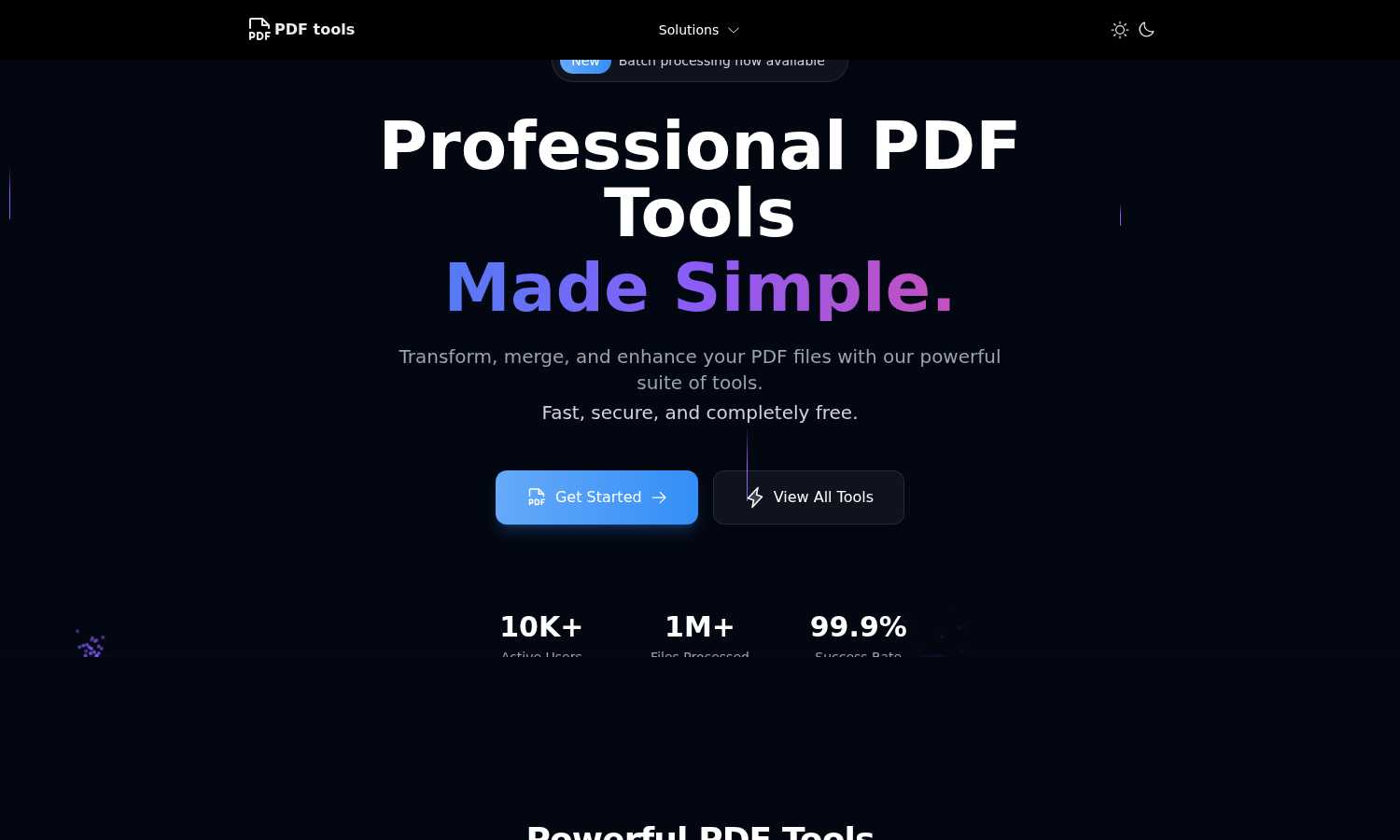heictopdf.site application interface and features