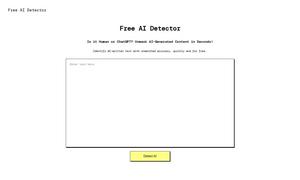 AI Detector Website