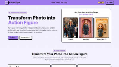 AI Action Figure Generator - AI tool for Avatars