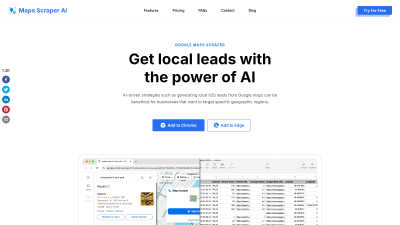 Maps Scraper AI - AI tool for AI Assistants