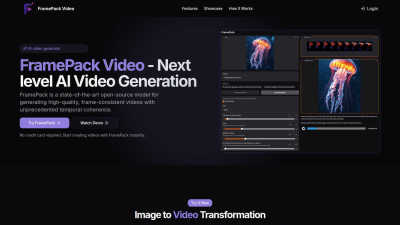 FramePack Video - AI tool for AI Assistants