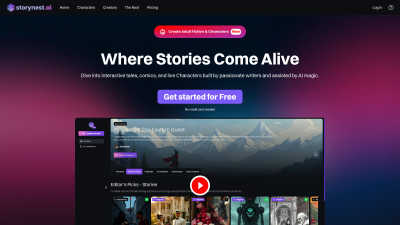 Storynest.ai - AI tool for Blogging & Publishing