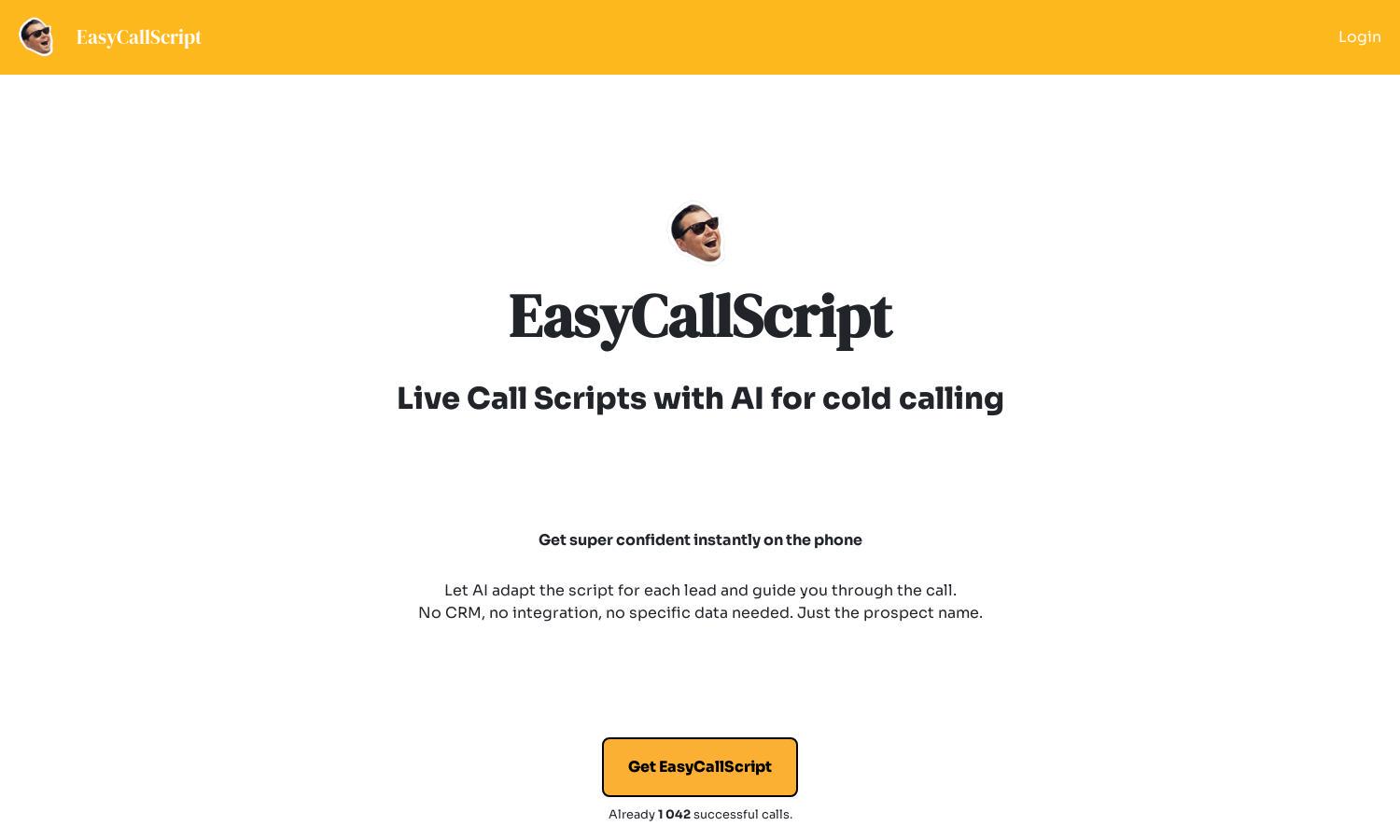 EasyCallScript Website