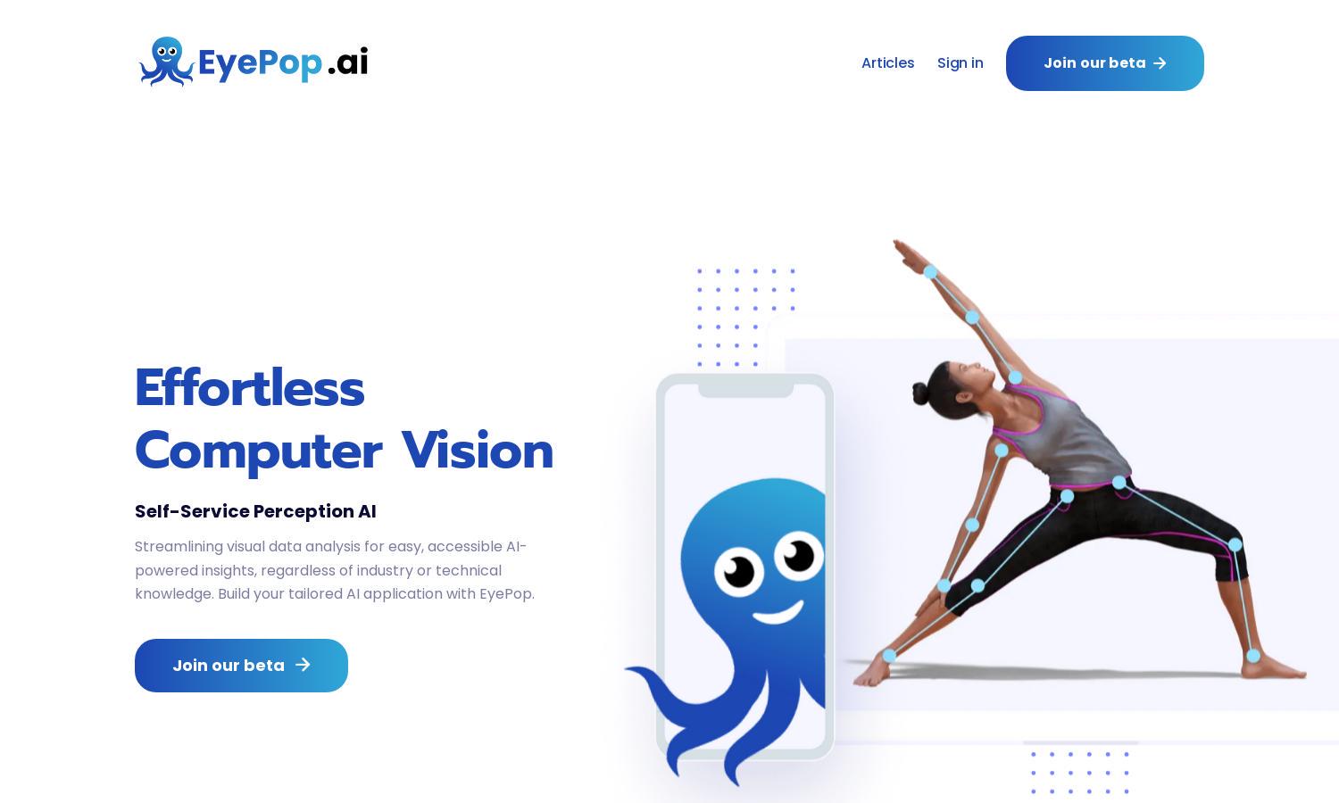 EyePop.ai Website