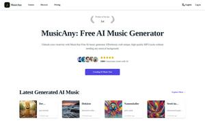 MusicAny Website