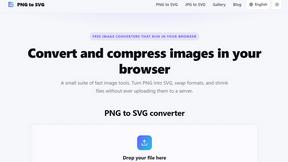 PNG to SVG - AI tool for Design Tools