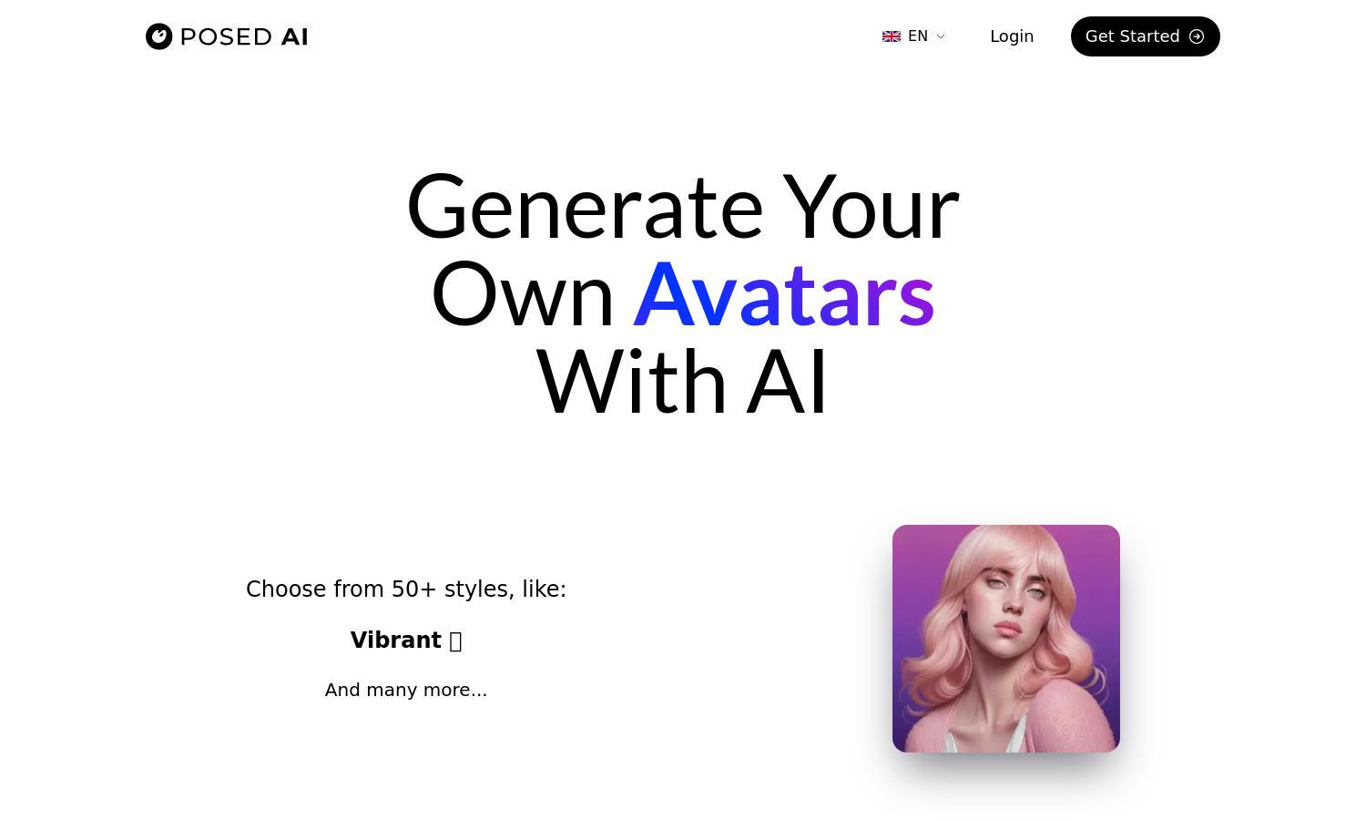 Posed AI Website