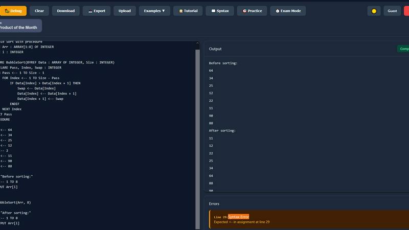 PseudoRun application interface and features