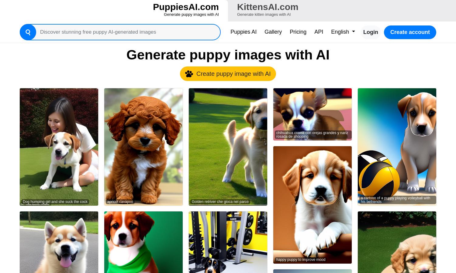 PuppiesAI.com Website