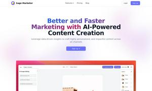 Sage Marketer Website