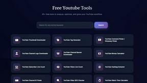 SanishTech YouTube Tools - AI tool for Marketing