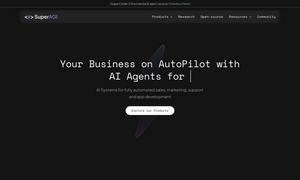SuperAGI Website