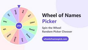 Wheel of Names Picker AI - AI tool for Lifestyle & Entertainment