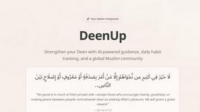 DeenUp - AI tool for productivity