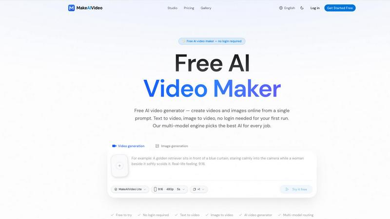 MakeAIVideo screenshot