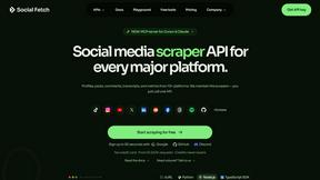 Social Fetch API - AI tool for APIs
